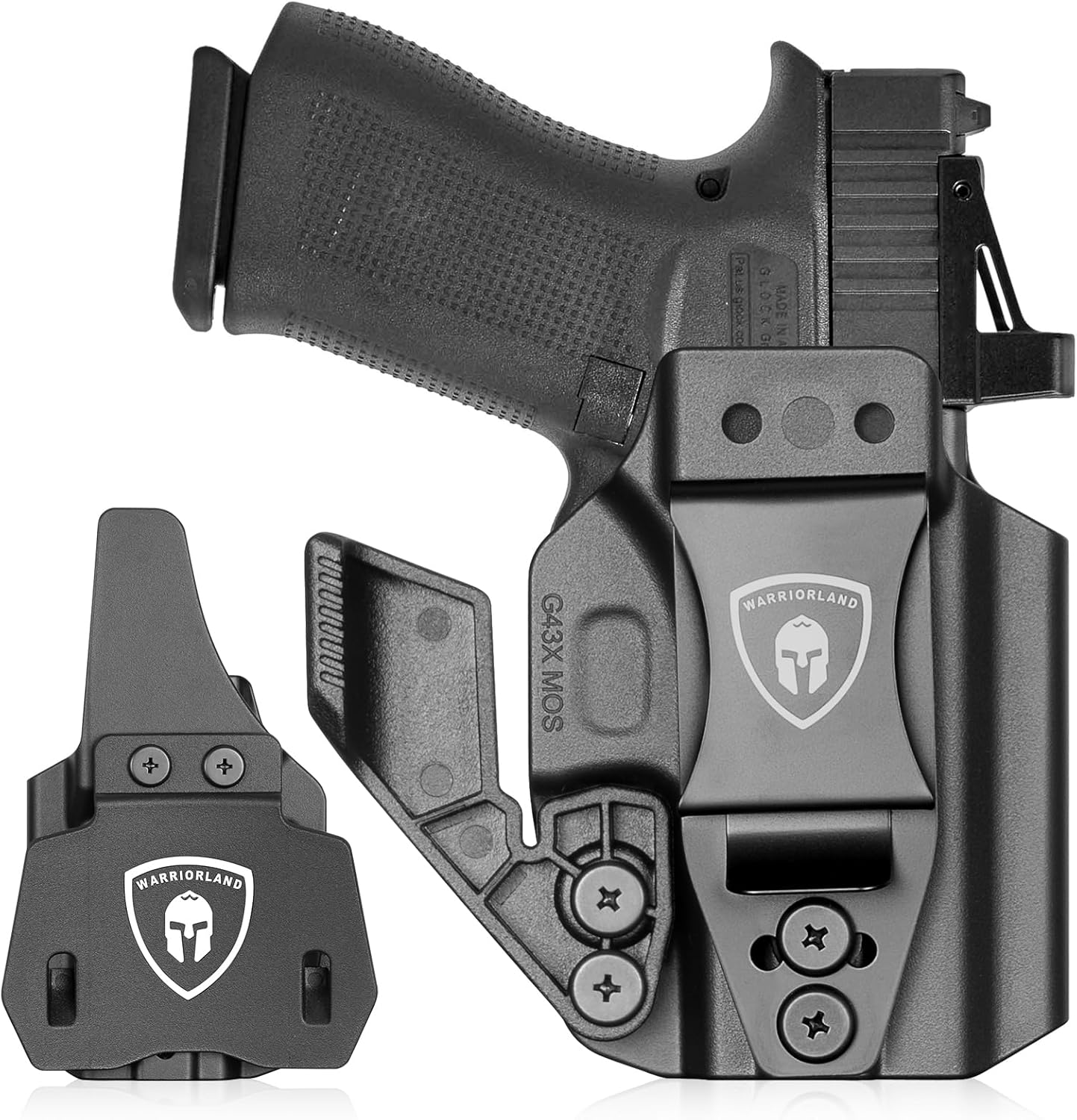 Industrial Laser Gun - G43x 홀스터용 IWB/OWB, 글록 43 /