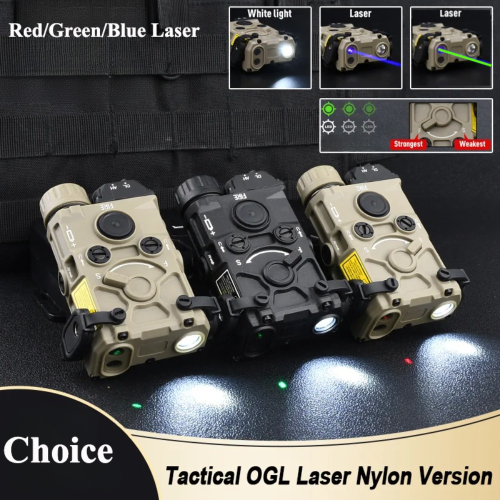 Industrial Laser Gun - 전술용 OGL 나일론 플라스틱 LED 손전등