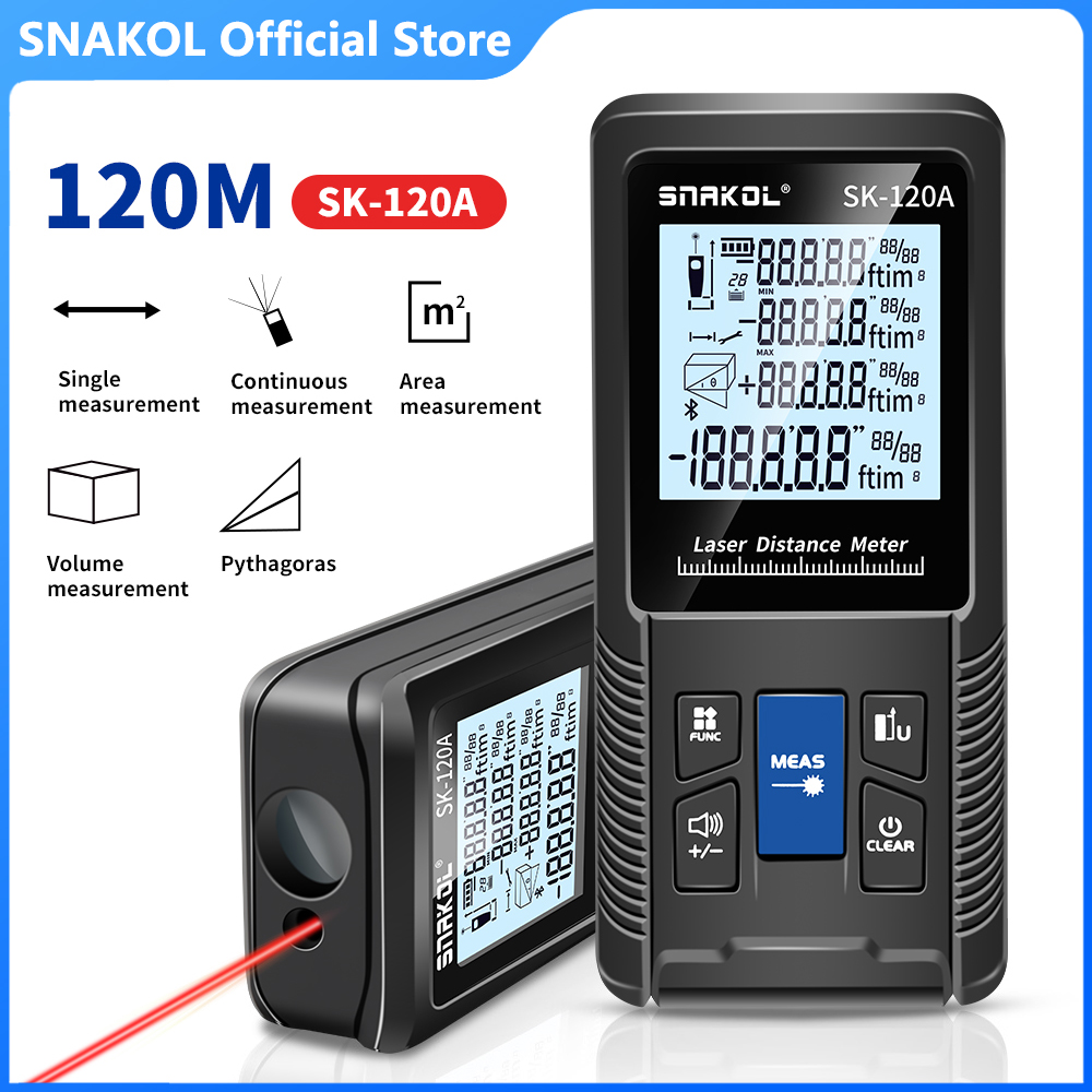 Industrial Laser Training - SNAKOL 거리 측정기 40m/50m/70m/100m/120m 레이저 거리