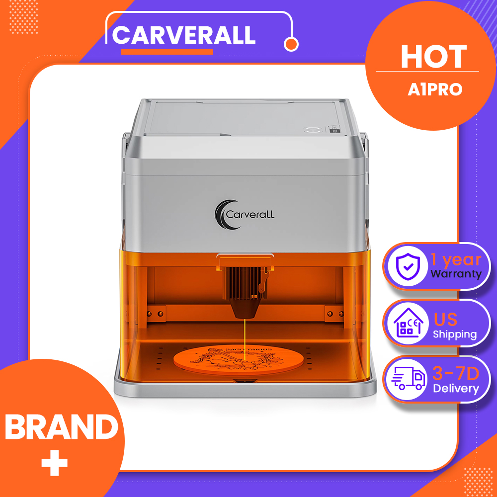 Industrial Grade Laser - Carverall A1PRO 10W 레이저 조각기, HD