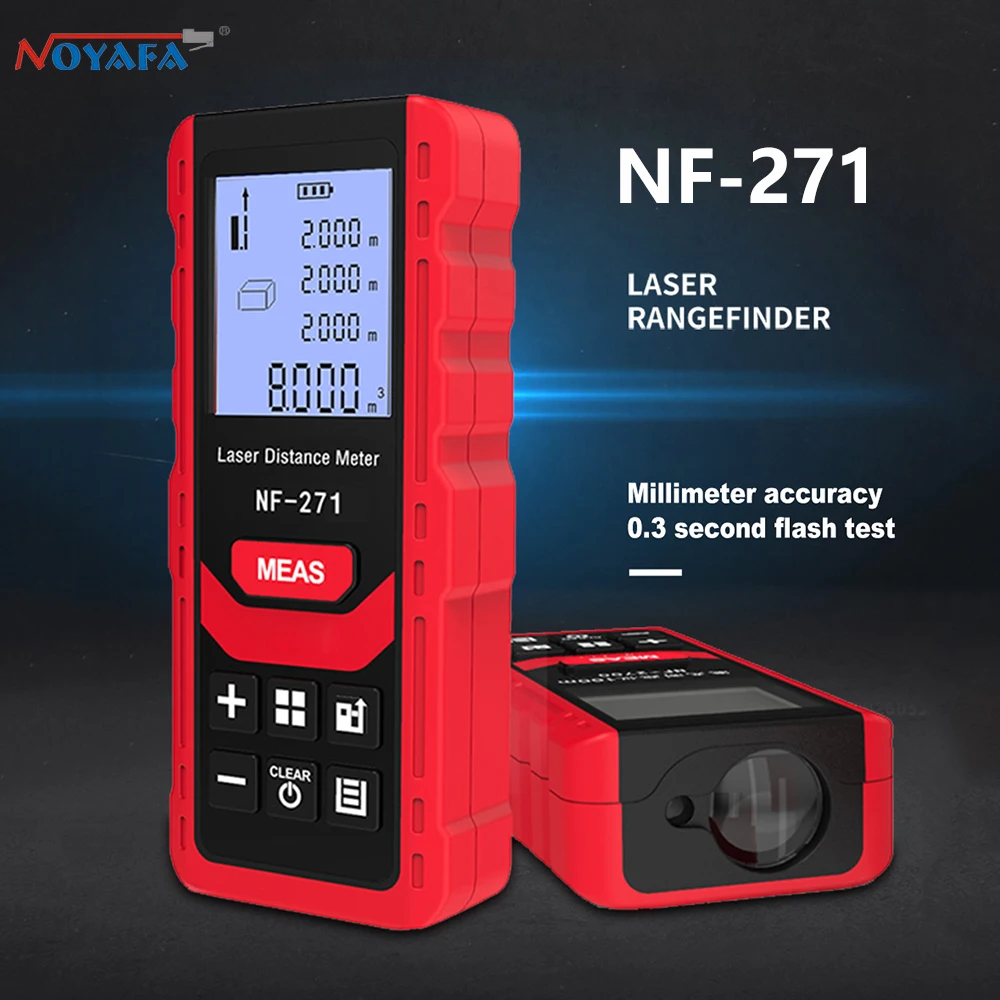 Noyafa NF-271 레이저 거리 측정기 디지털 자 - Industrial Laser Training 리뷰 및 가격