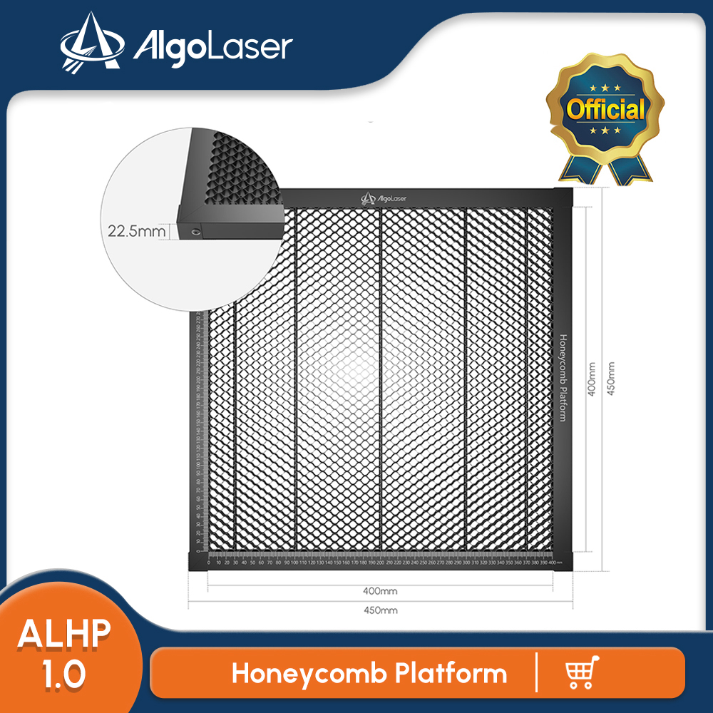 AlgoLaser 40x40cm 스틸 허니컴 작업 패널 - Industrial Laser Applications 리뷰 및 가격