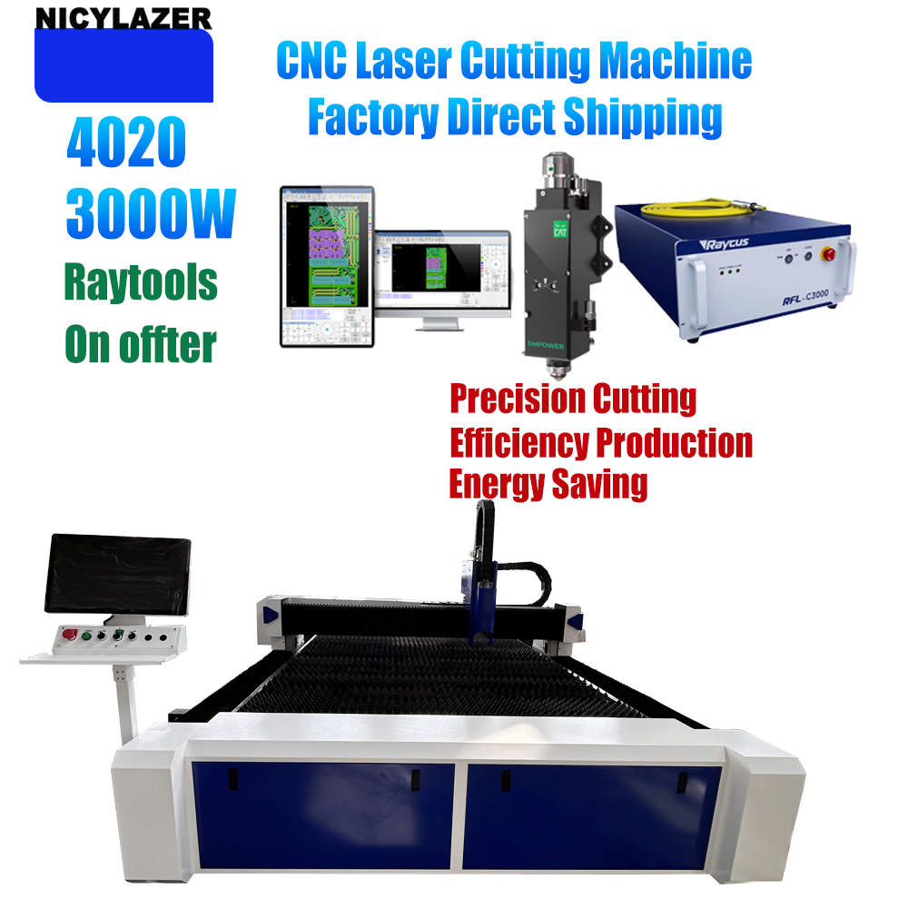 NICYLAZER CNC 3000W 4020 파이버 레 - Industrial Laser Metal Cutting Machine 리뷰 및 가격