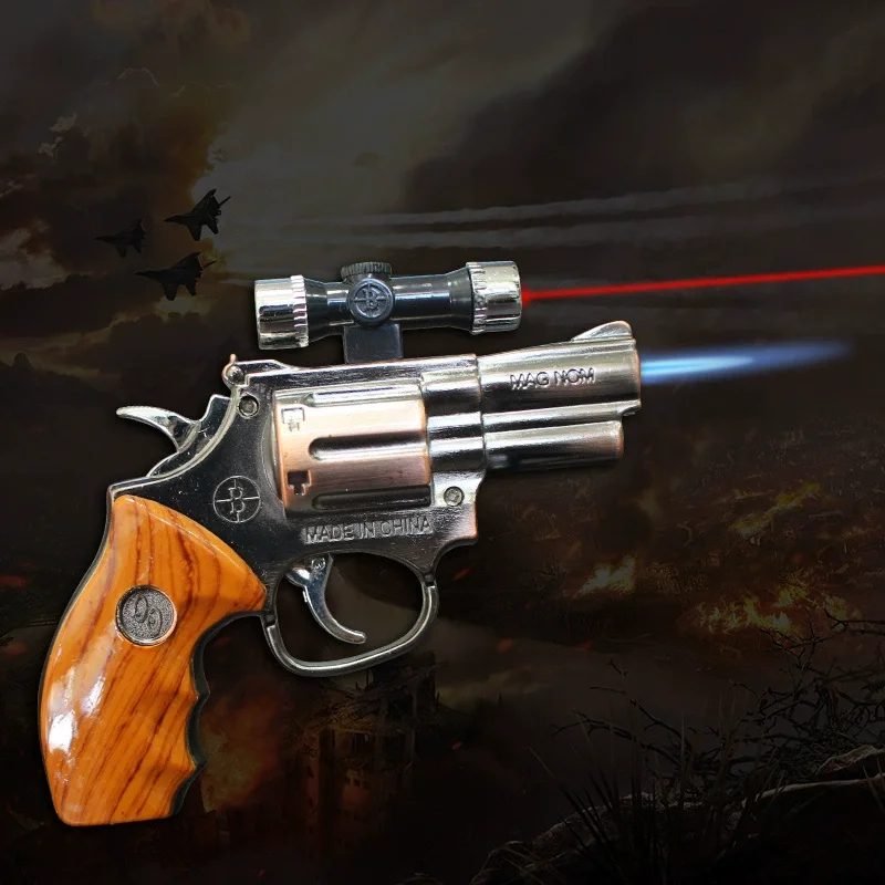 최신형 점화기 리볼버 라이터, 레이저 라이트, 금속 방 - Industrial Laser Gun 리뷰 및 가격