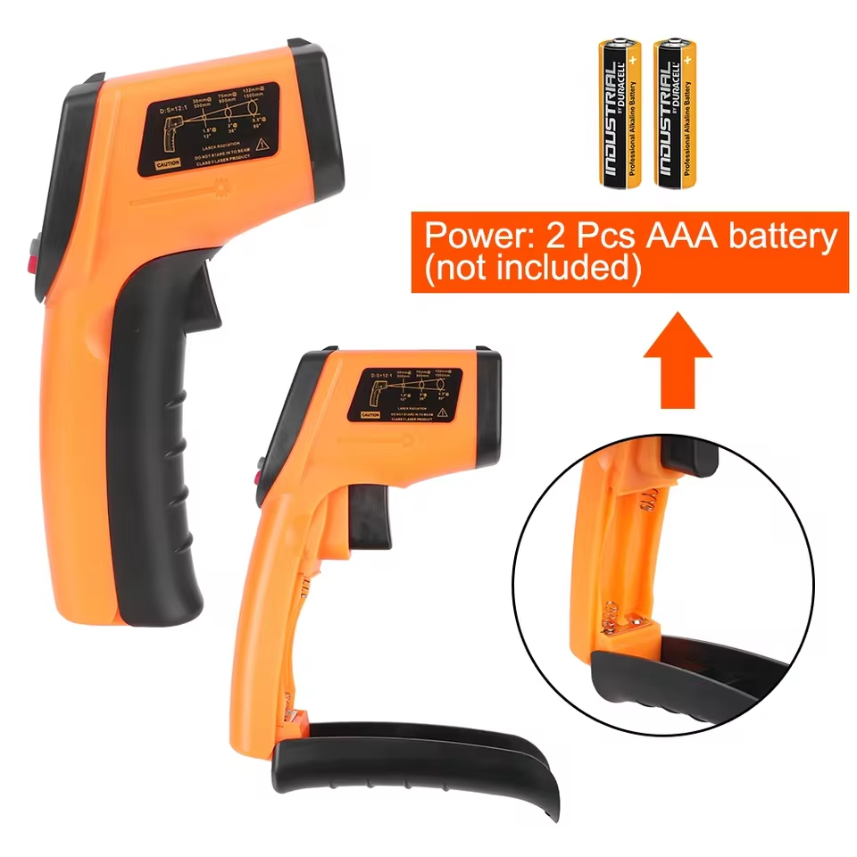 새로운 T600 T600A 디지털 적외선 온도계 건 - - Industrial Laser Temperature 리뷰 및 가격