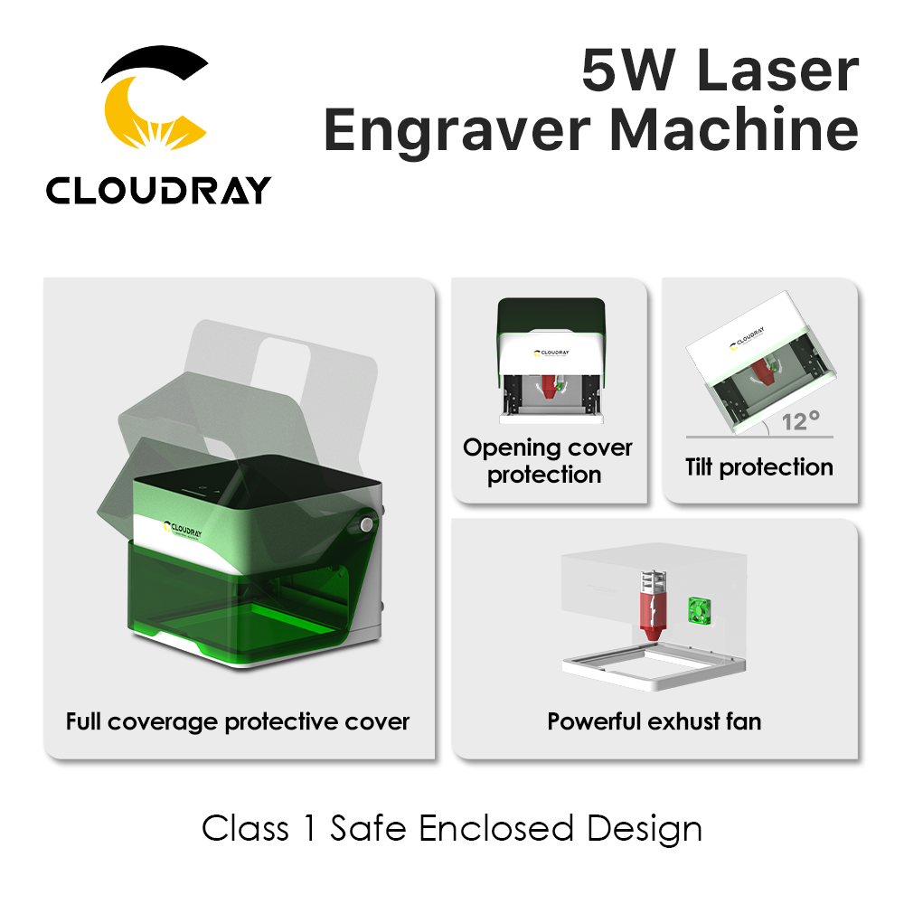 클라우드레이 레이저 조각기 BM1 마크 프린터 커터 목 - Industrial Laser Applications 리뷰 및 가격