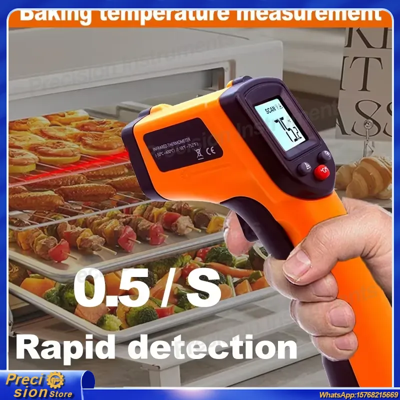 적외선 온도계 건 비접촉식 레이저 온도 측정기 산업용  - Industrial Laser Temperature 리뷰 및 가격