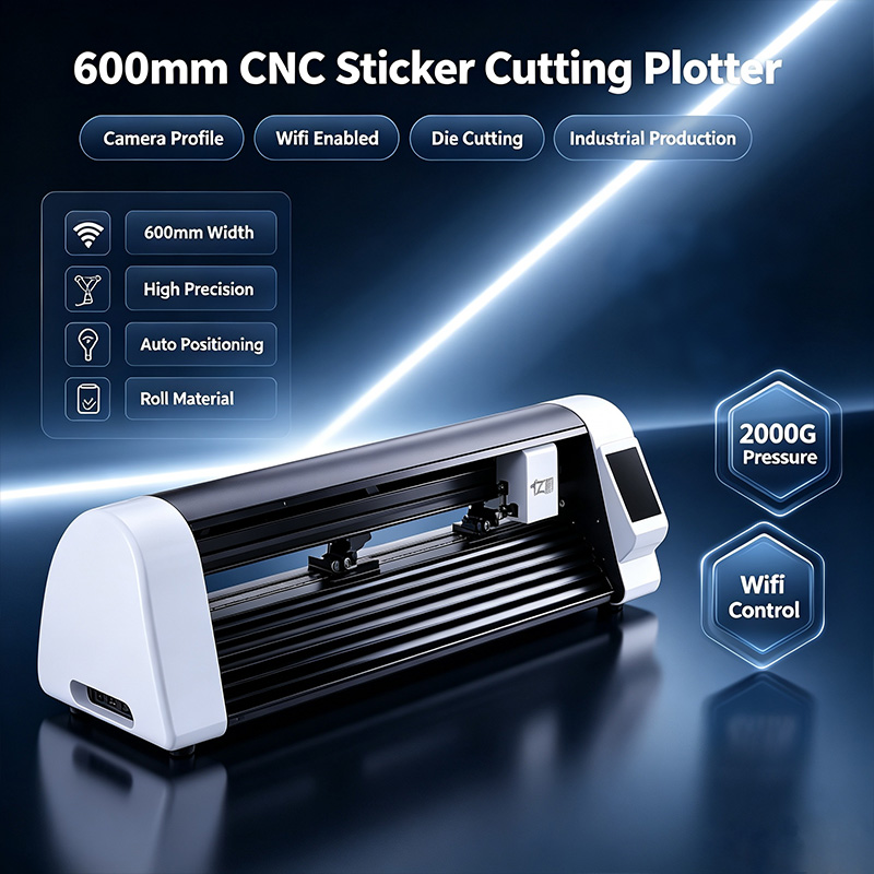 600mm CNC 레이저 스티커 커팅 플로터 카메라 프 - Industrial Lasers 리뷰 및 가격